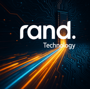 High-speed digital data streams flowing like a highway into a bottlenecked memory chip, symbolizing AI-driven pressure on semiconductor supply chains.