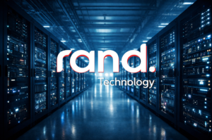 Modern data center with rows of servers supporting AI infrastructure and memory-intensive workloads