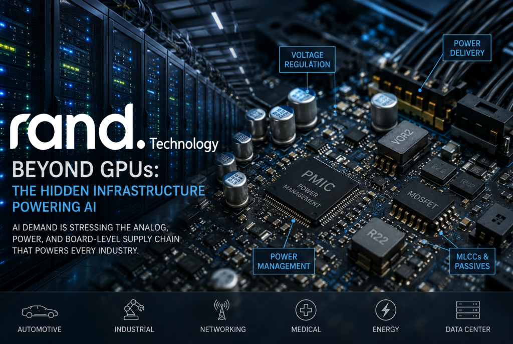 AI infrastructure driving demand for analog and power semiconductor supply chains