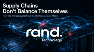 AI supply chain visualization showing global semiconductor allocation and procurement bottlenecks
